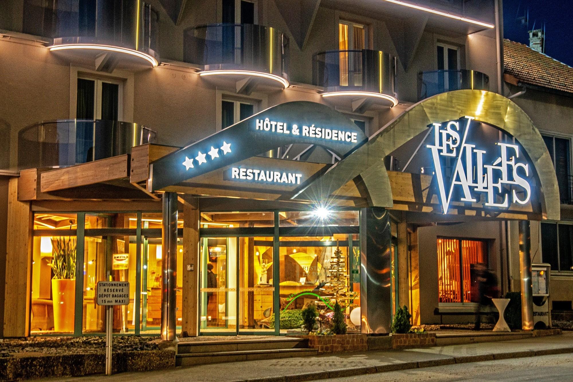 Hotel Les Vallees Labellemontagne La Bresse Exterior foto
